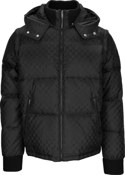 black gucci puffer|gucci puffer jackets.